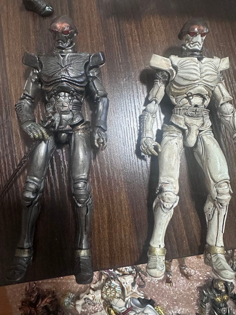 ハカイダー&ホワイトハカイダーフィギュア2体とバイクセット