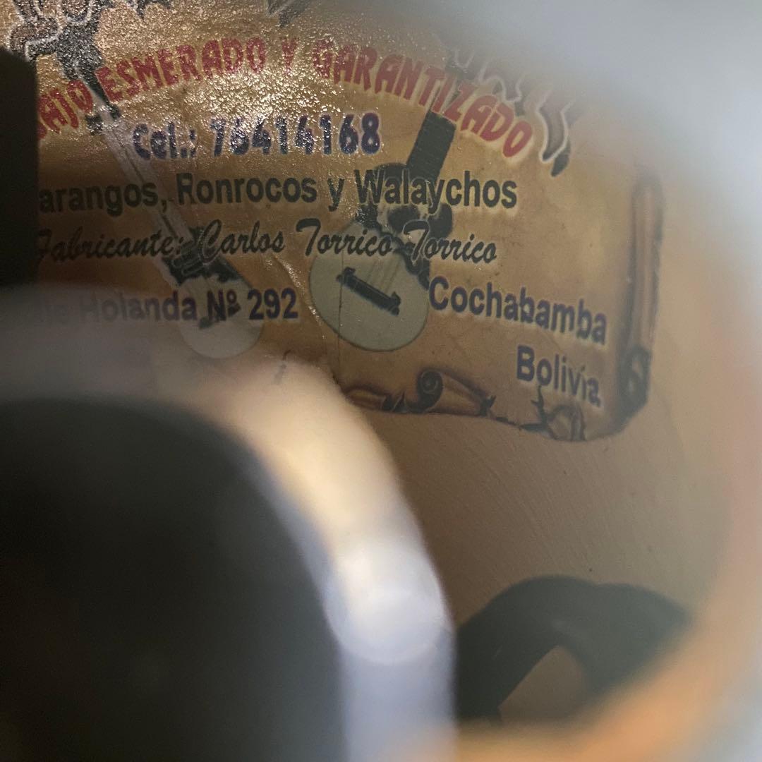 Chaska エレキチャランゴ ボリビア製 希少 レア イコライザー ケース付き