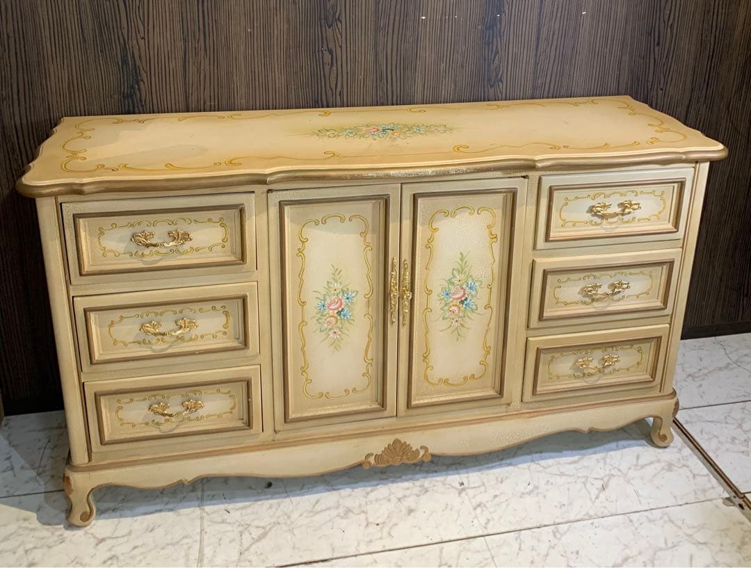 ☆送料無料☆ アンティーク　キャビネット