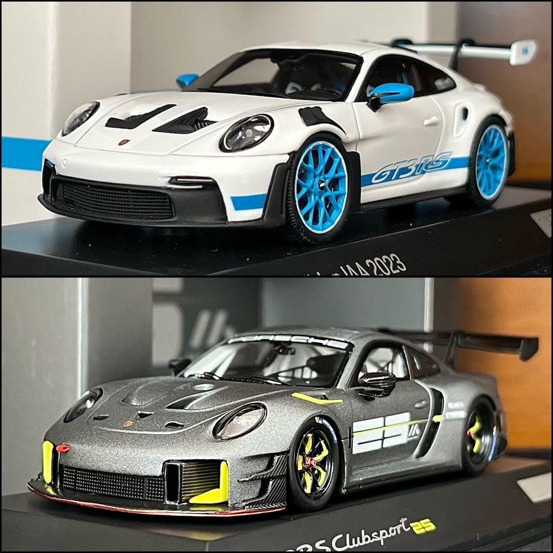 【2台セット】1/43 スパーク ポルシェ 911 GT2RS / GT3RS
