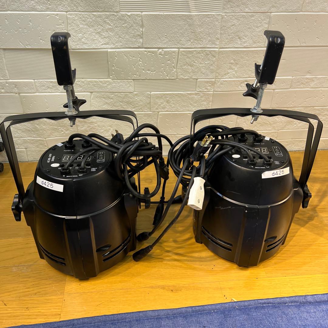 COBパーライト　クランプ付き　2台　DMX照明