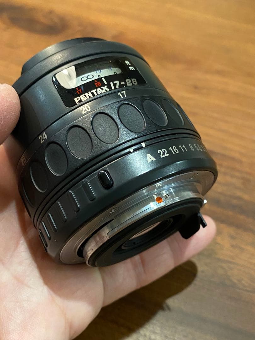 PENTAX-f 17-28mm F3.5-4.5 fish-eyeズームレンズ