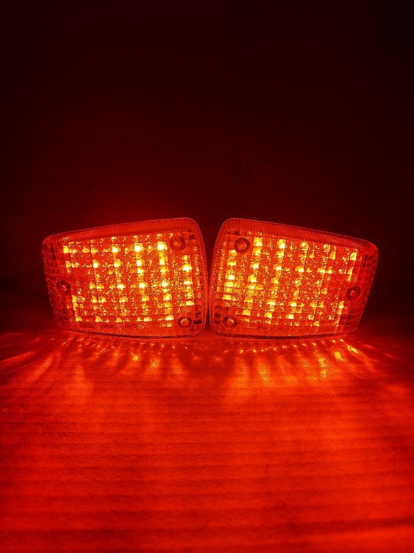 CBX400F 左右LEDフロントウインカー ジェイド リアウインカーセット