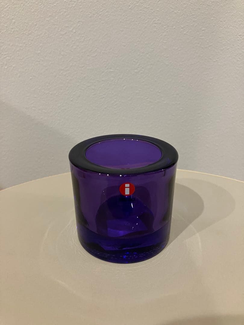 イッタラ　キビ　kivi キャンドルホルダー　ライラック