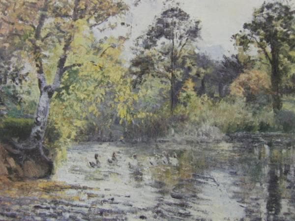 Camille Pissarro、L'ETANG DE MONTFOUCAULT