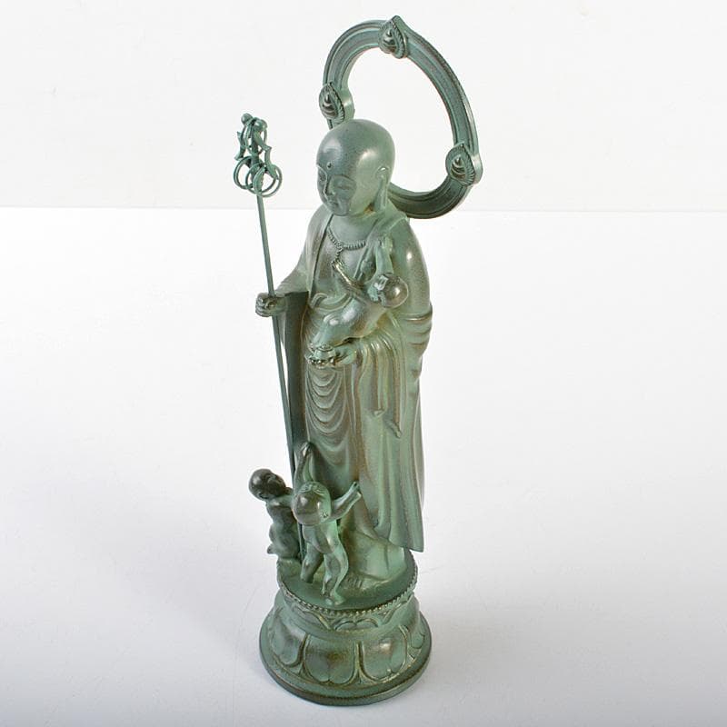 仏教美術　古銅青銅　水子地蔵尊　仏像　置物　C　6087