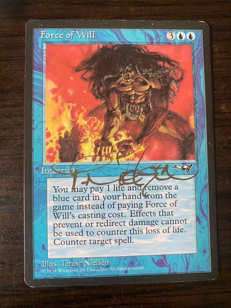 mtg 意志の力　サインド