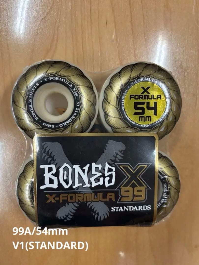 スケートボード BONES X-FORMULA 99A 54mm STANDARD