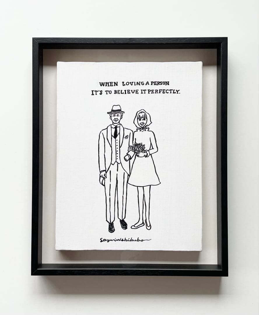 SAYURI NISHIKBUBO サユリニシクボ　原画　アート