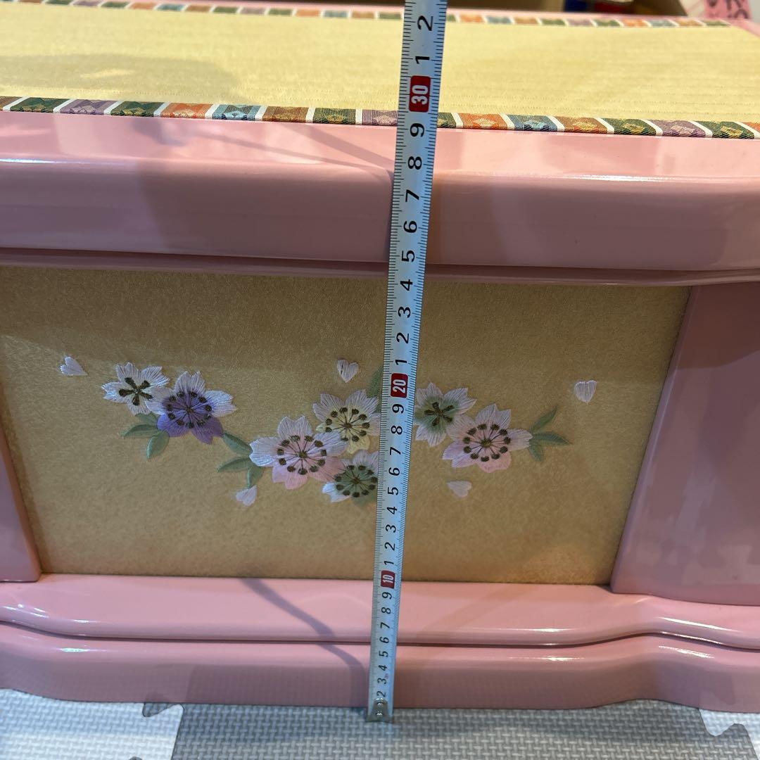 ❤️送料無料❤️雛祭り伝統的 雛人形 大きめ ピンク