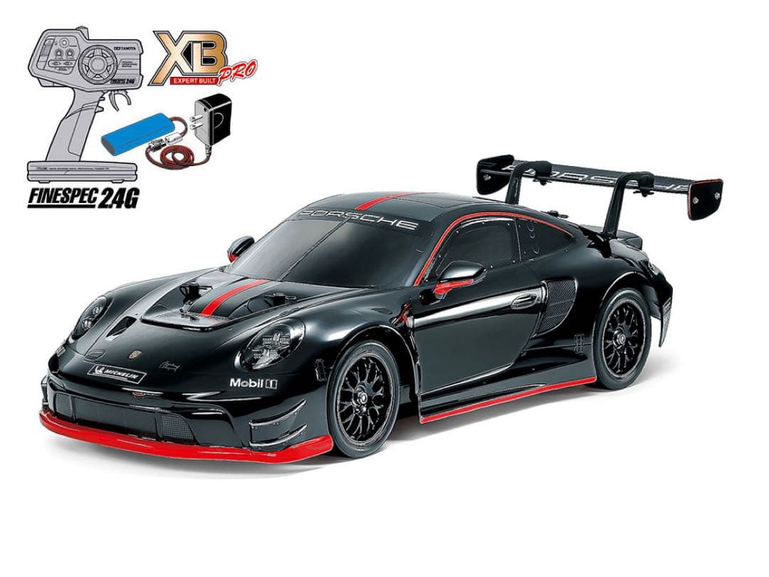 1/10RC XB ポルシェ 911 GT3 R (992) TT-02シャーシ