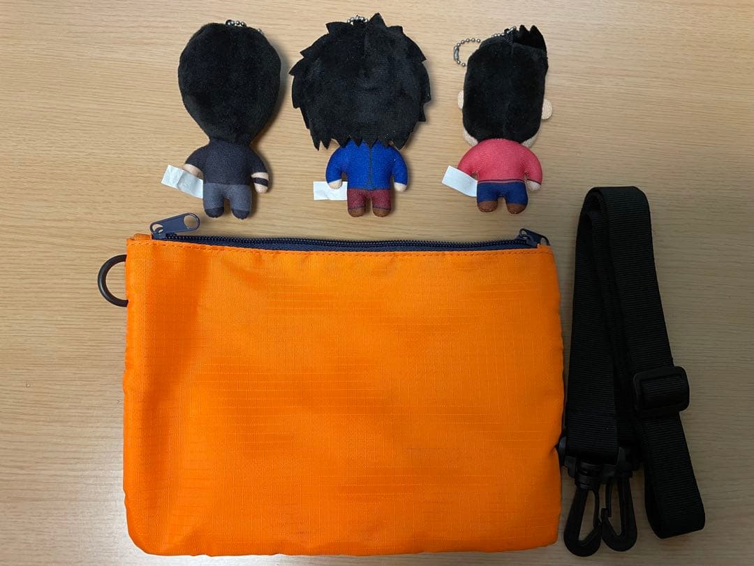 back number ぬいぐるみ3体+サコッシュセット