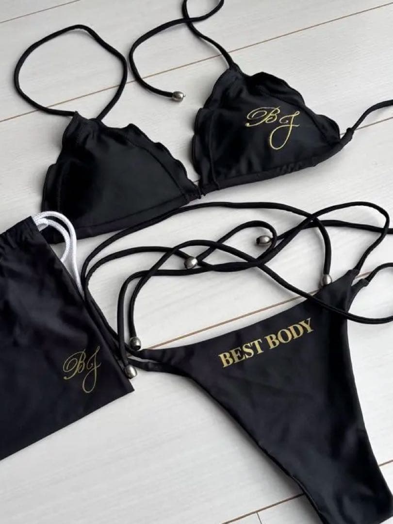 BBJ公式ビキニ 黒ビキニM