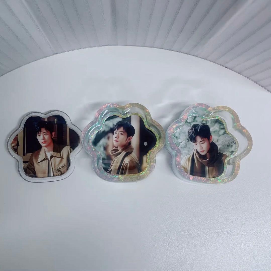 肖戦 二層構造の猫の肉球レジン収納ボックス❣️9セット❣️確認用❣️0106