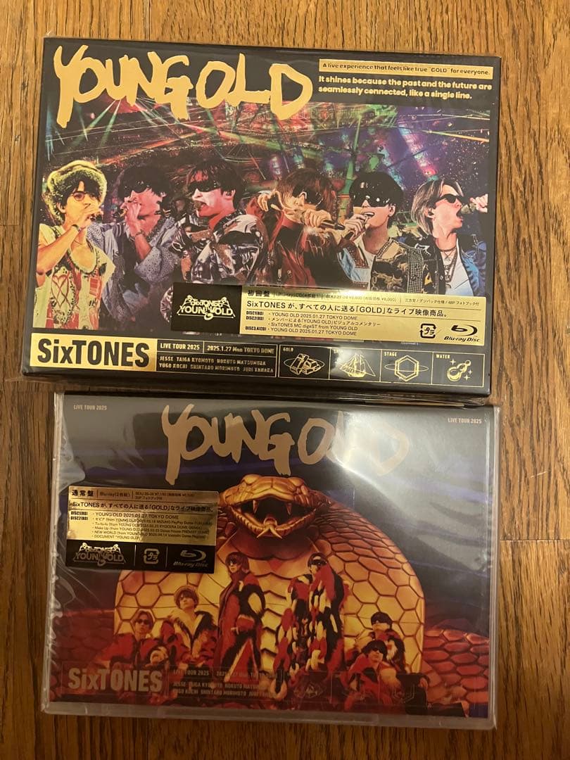 SixTONES YOUNG OLD Blu-ray 新品未開封