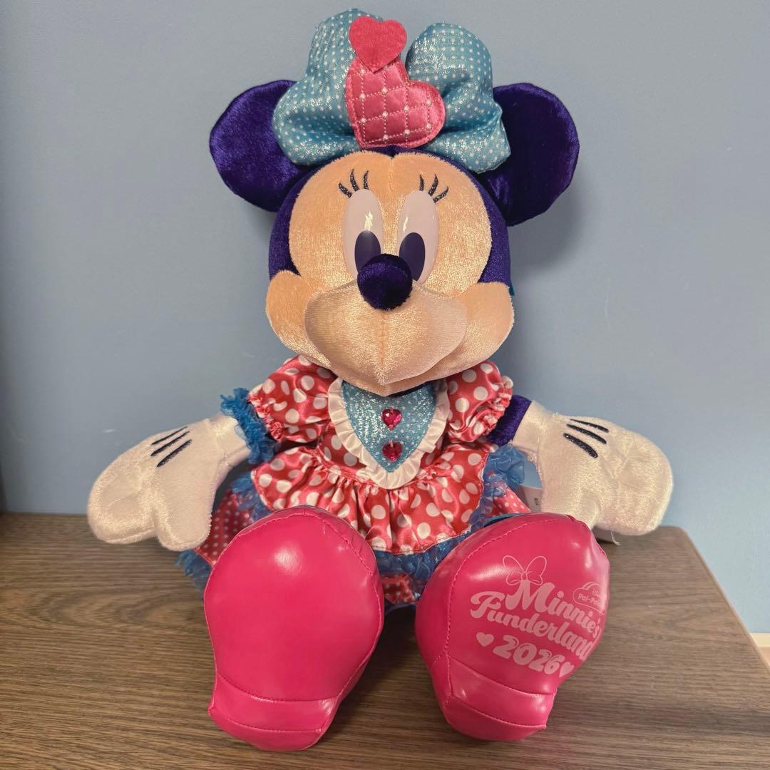 ミニーマウス ミニー　ぬいぐるみ　パルパルーザ