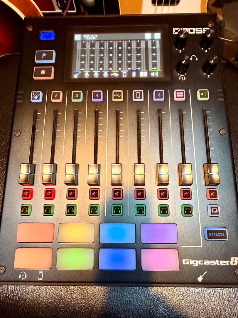 BOSS Gigacaster 8 オーディオインターフェイス兼ミキサー