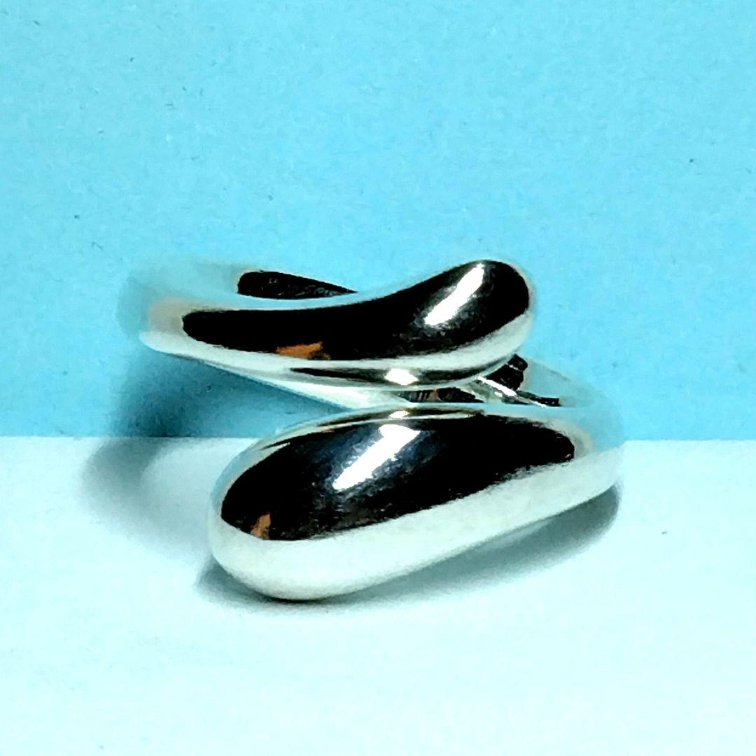 ティファニーティアドロップリング 15.5号　新品仕上げ　無傷未使用に近い