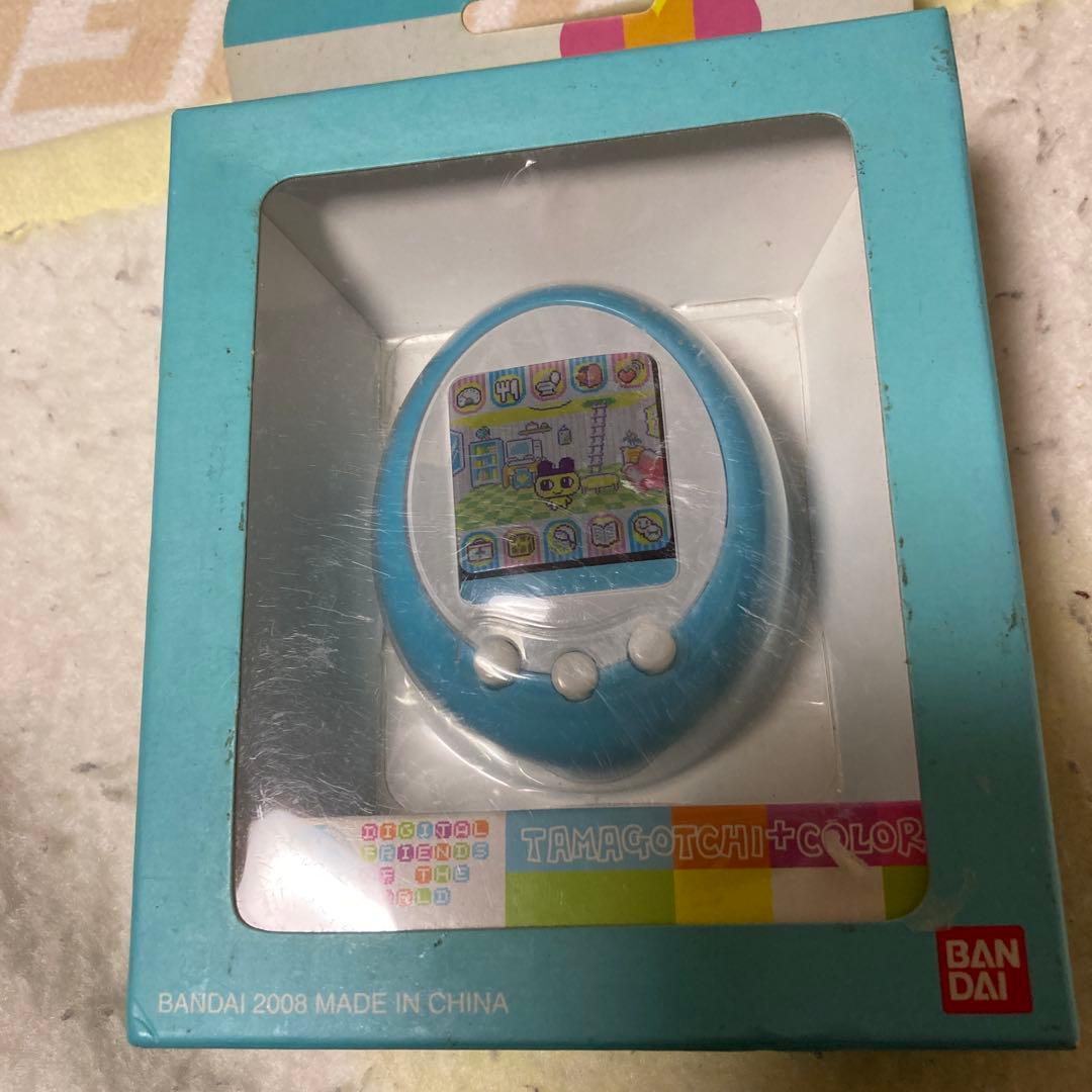 たまごっち　プラスカラー　水色　平成レトロ