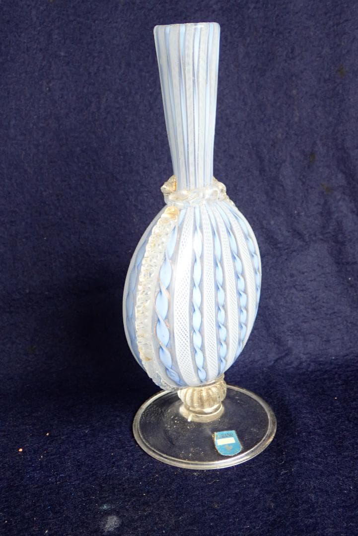 HD4520ガラス器６ ベネチアングラス 一輪挿し