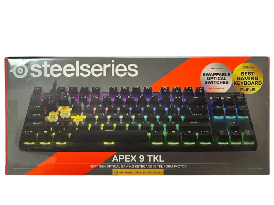 SteelSeries ゲーミングキーボード Apex 9 TKL 日本語配列