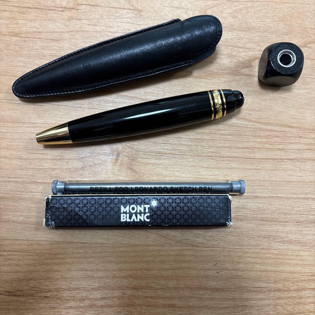 モンブラン　レオナルドスケッチペン　ケース付き