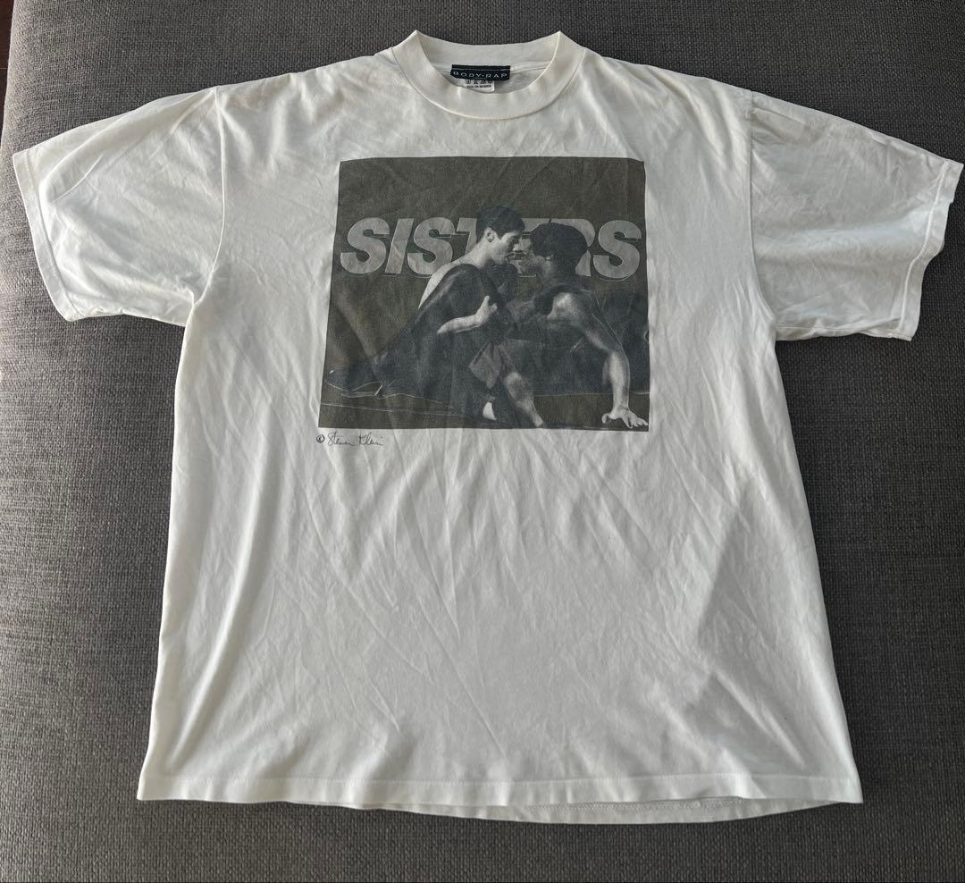 超希少93年 BODY RAP LONDON 両面プリントフォトTシャツ XL