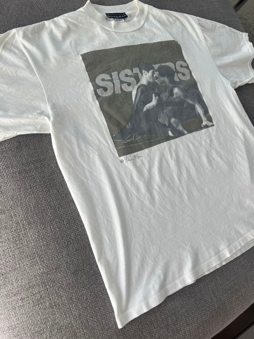 超希少93年 BODY RAP LONDON 両面プリントフォトTシャツ XL