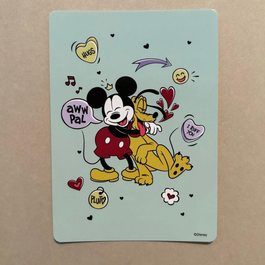 【レア】　ディズニーストア　じゃんけんカード　広島　府中イオンモール　店舗限定