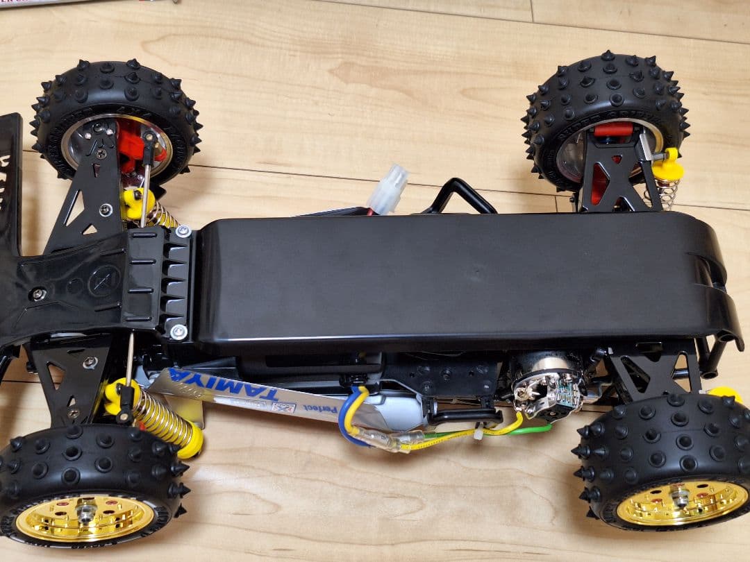 タミヤスーパーホットシヨット本体 T4YF ラジコン送信機 セット