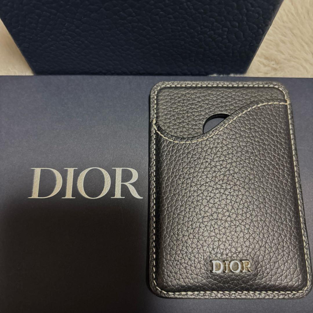DIOR マグネットカードホルダー【レザー】