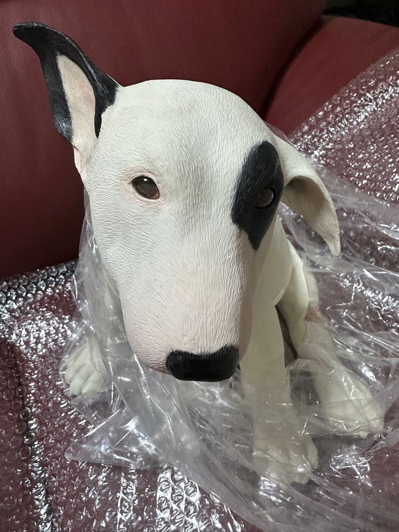 新品！ブルテリア　犬　置物　オブジェ