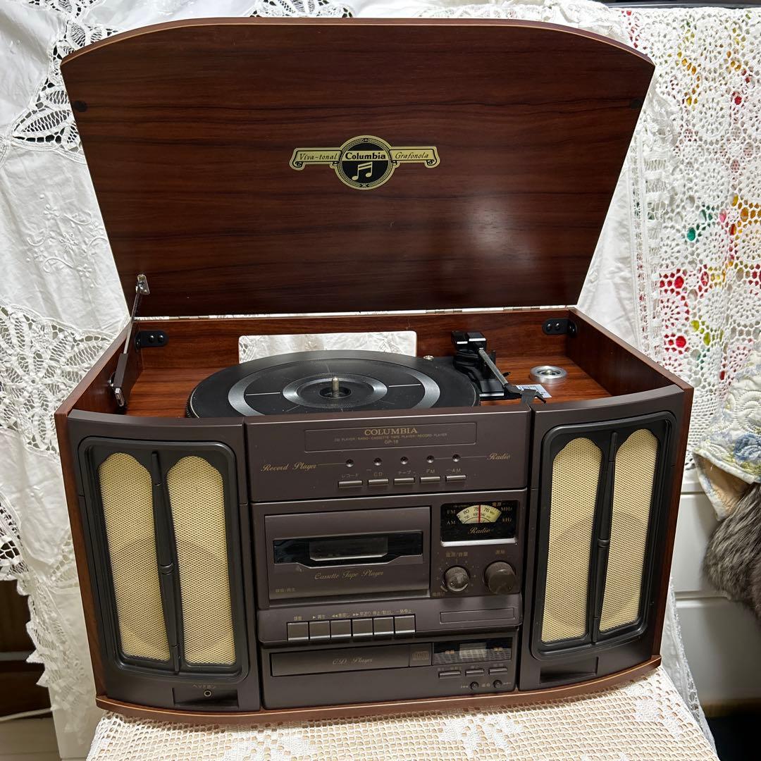 ★COLUMBIAコロムビア/マルチレコードプレーヤー /GP-18/希少