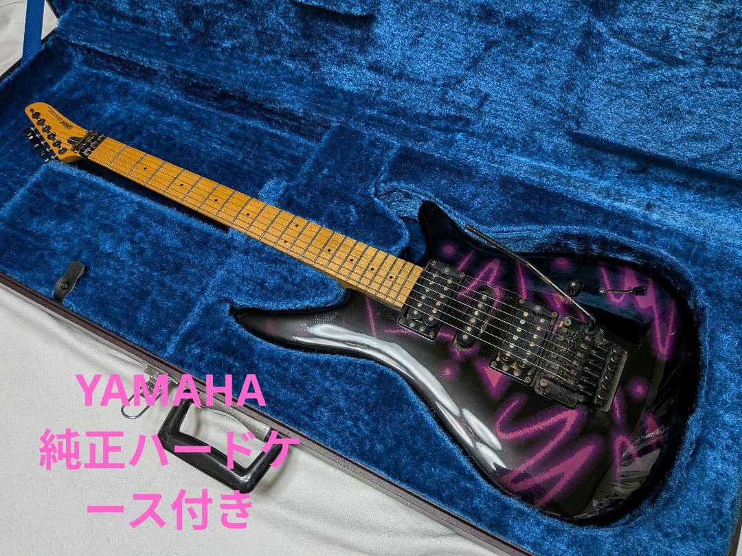 YAMAHA MG-MⅡ　ネオン　松本孝弘　純正ハードケース付き