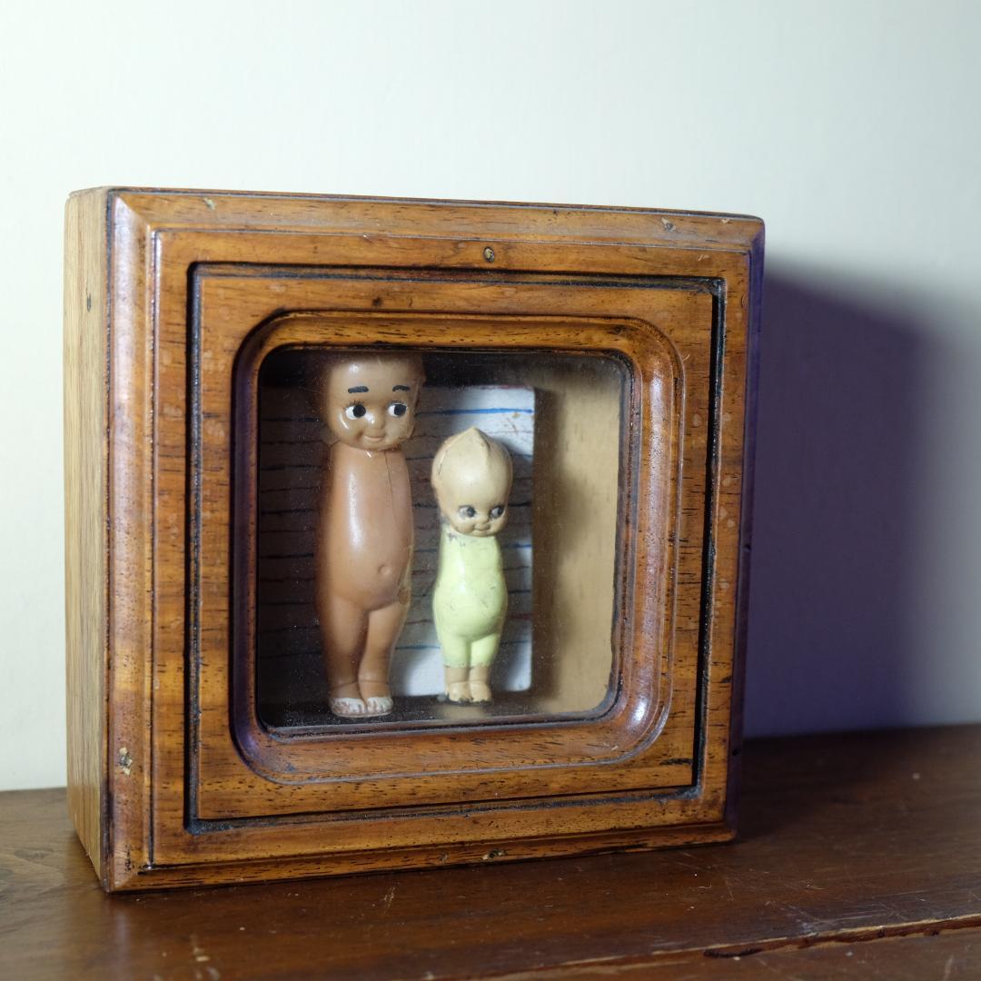 キューピー／飾り／セルロイド