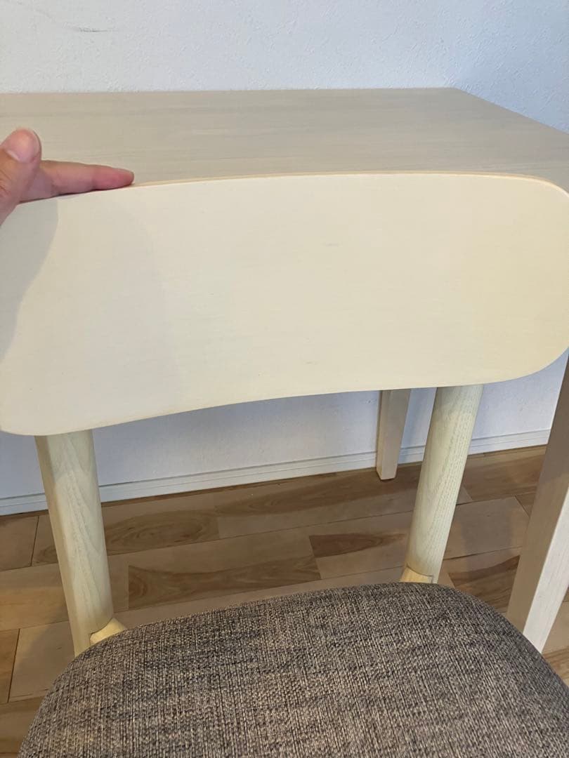 未使用　桜屋興業　天然木　机・椅子セット　デスク　SD-622 ・DC-141A