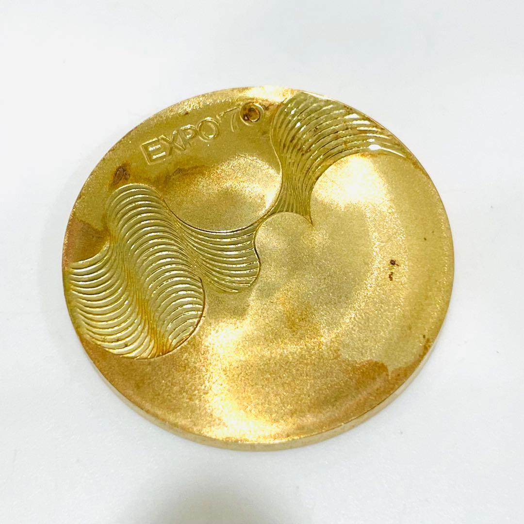 K18 18金 メダル 日本万国博覧会 EXP70 13.4g