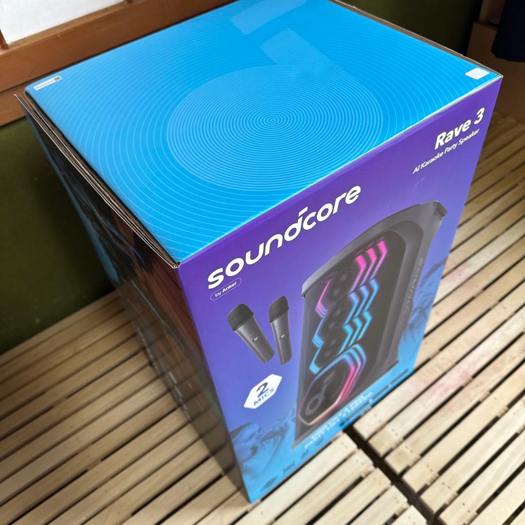 【新品未開封】Anker Soundcore Rave 3