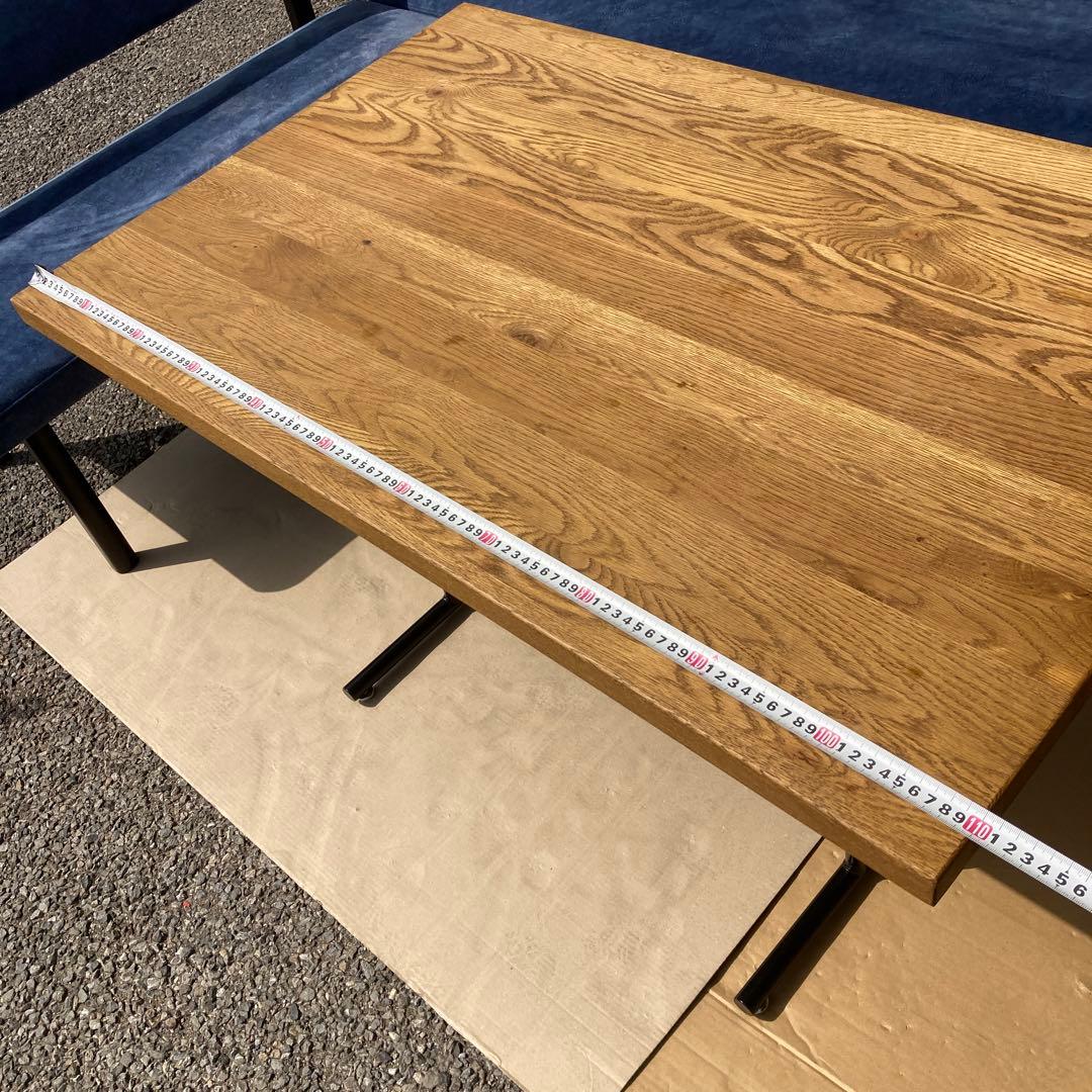 むぎページ　青いファブリック L字型ソファセット