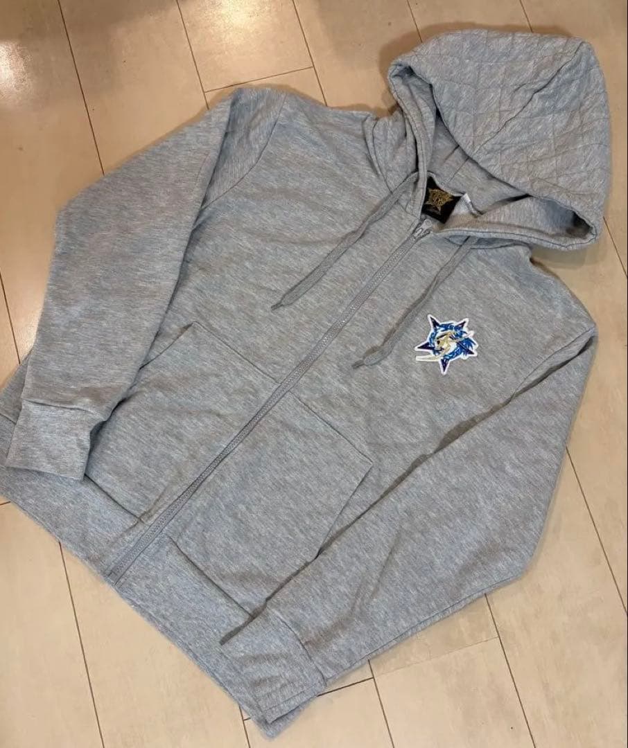 氷室京介　パーカー　グレー　ラストギグス　Lサイズ