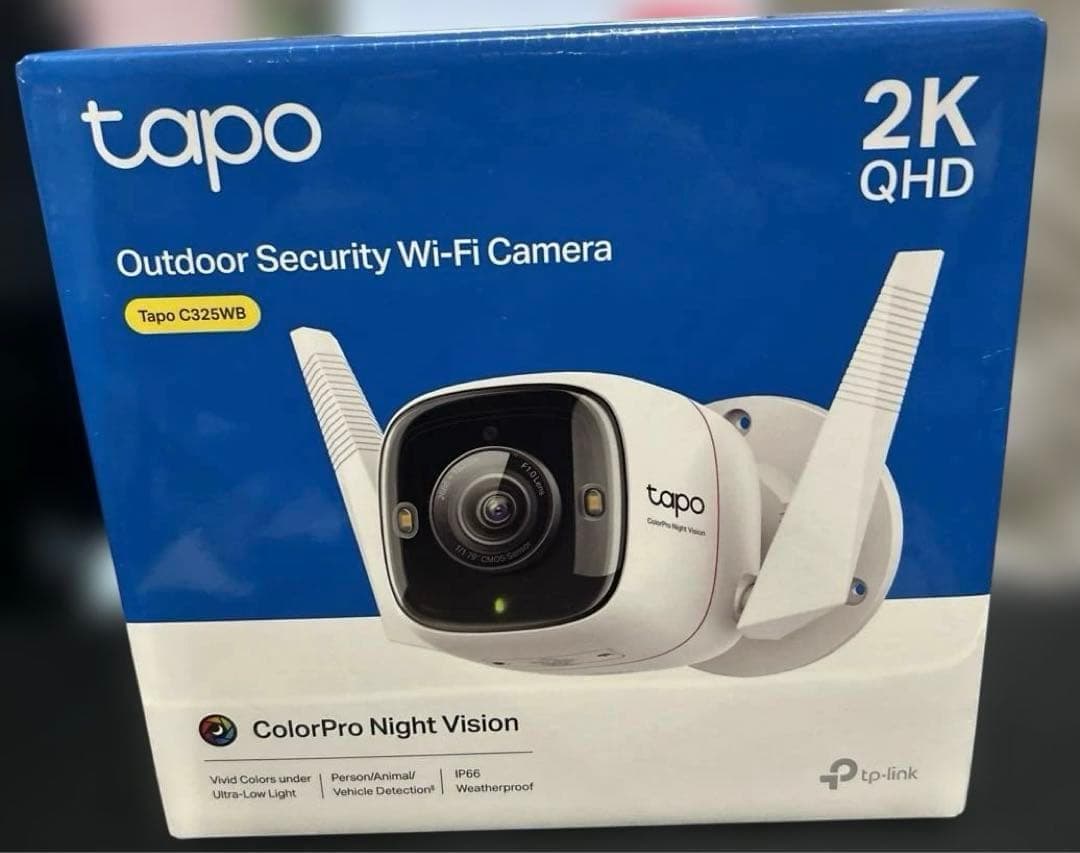 新品未使用・未開封 Tapo tp-link C325WB タポ防犯カメラ