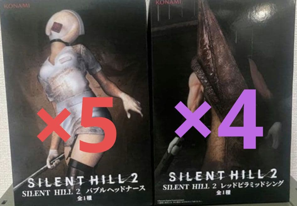 【未開封9体セット】レッドピラミッドシング バブルヘッドナース フィギュア