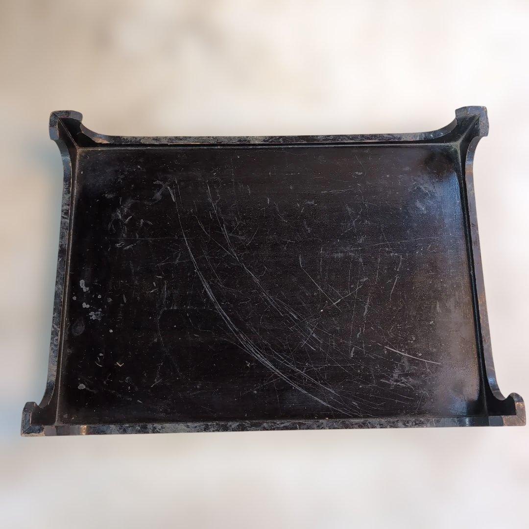 【骨董品】大きめ蒔絵折敷4枚