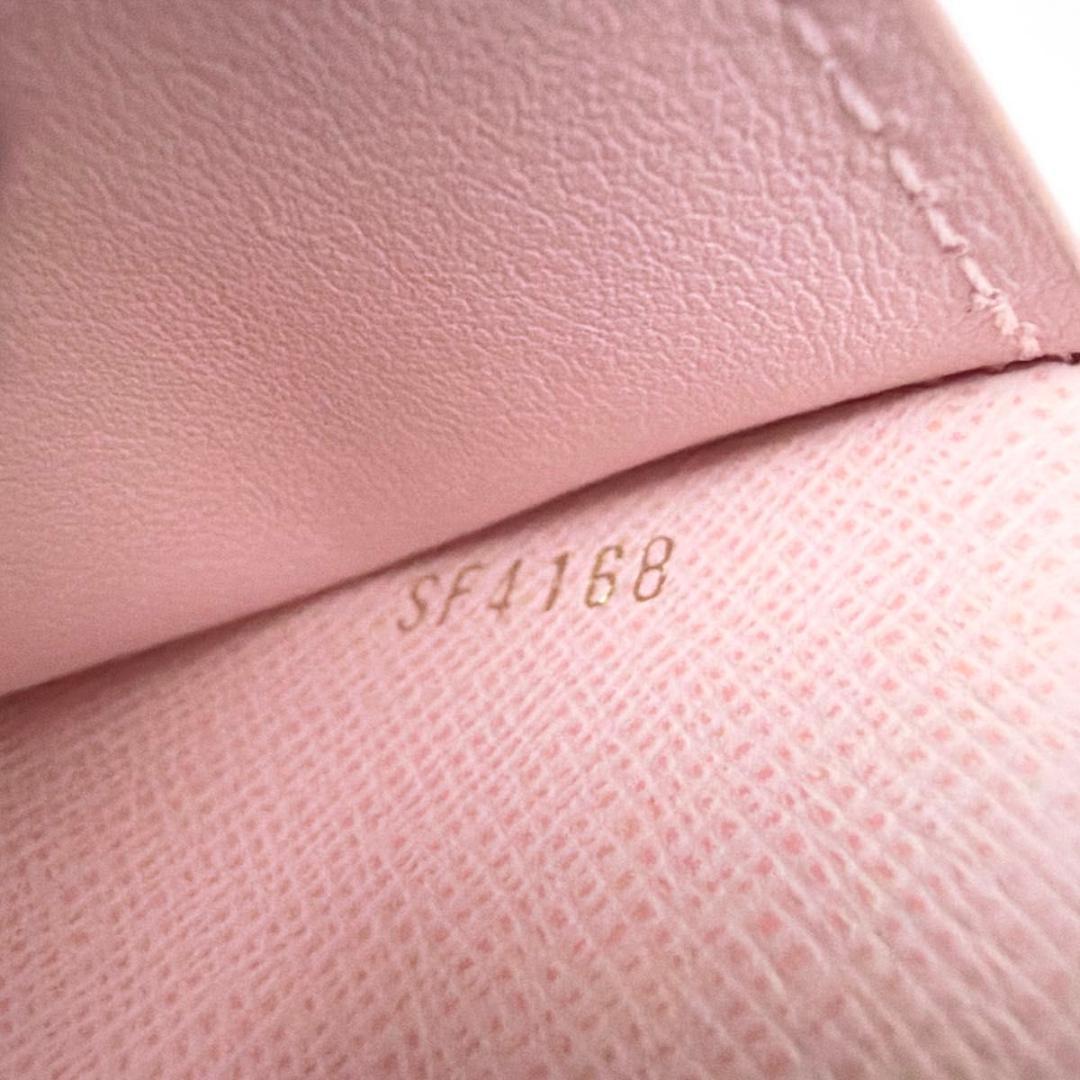 ルイヴィトン ポルトフォイユ・ヴィクトリーヌ 三つ折り財布 ローズバレリーヌ