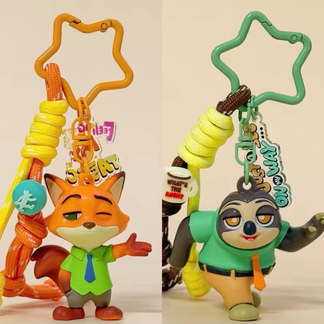 大人気セット❣️ズートピア2 ニック＆フラッシュ キーホルダー ストラップ