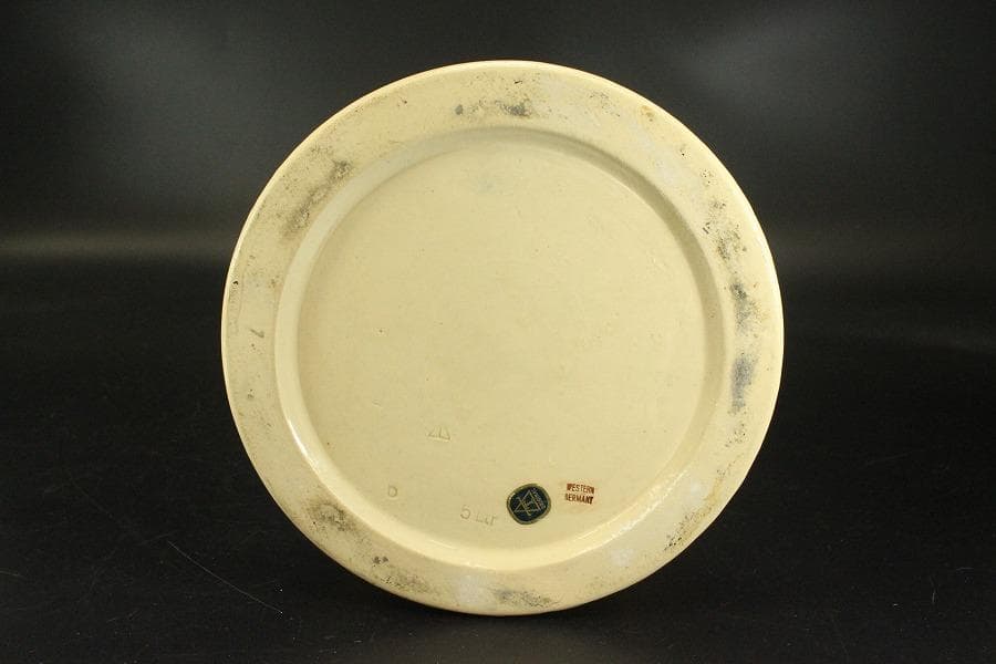 陶器製 特大 ビアカップ 蓋付 高55cm(ZE595)