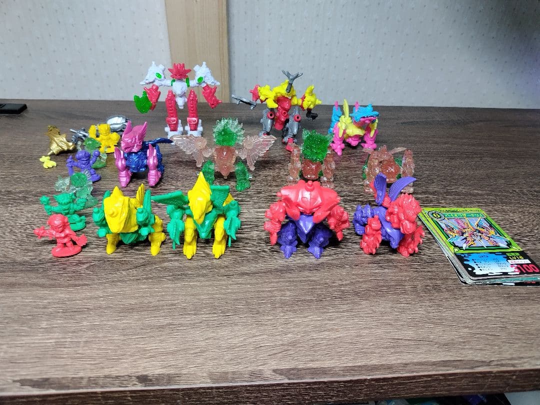 魔獣結合体　バイオパズラー　12体セット　カバヤ