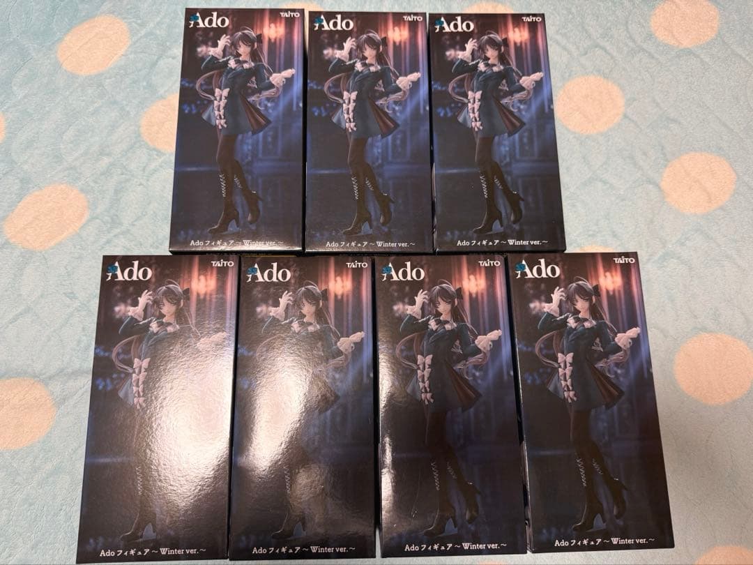 Ado フィギュア Winter ver.ラウンドワン限定　7個セット