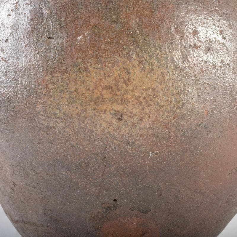 常滑焼　古常滑　室町時代　叩瓶　茶瓶　茶壷　時代箱付　M　R5233B