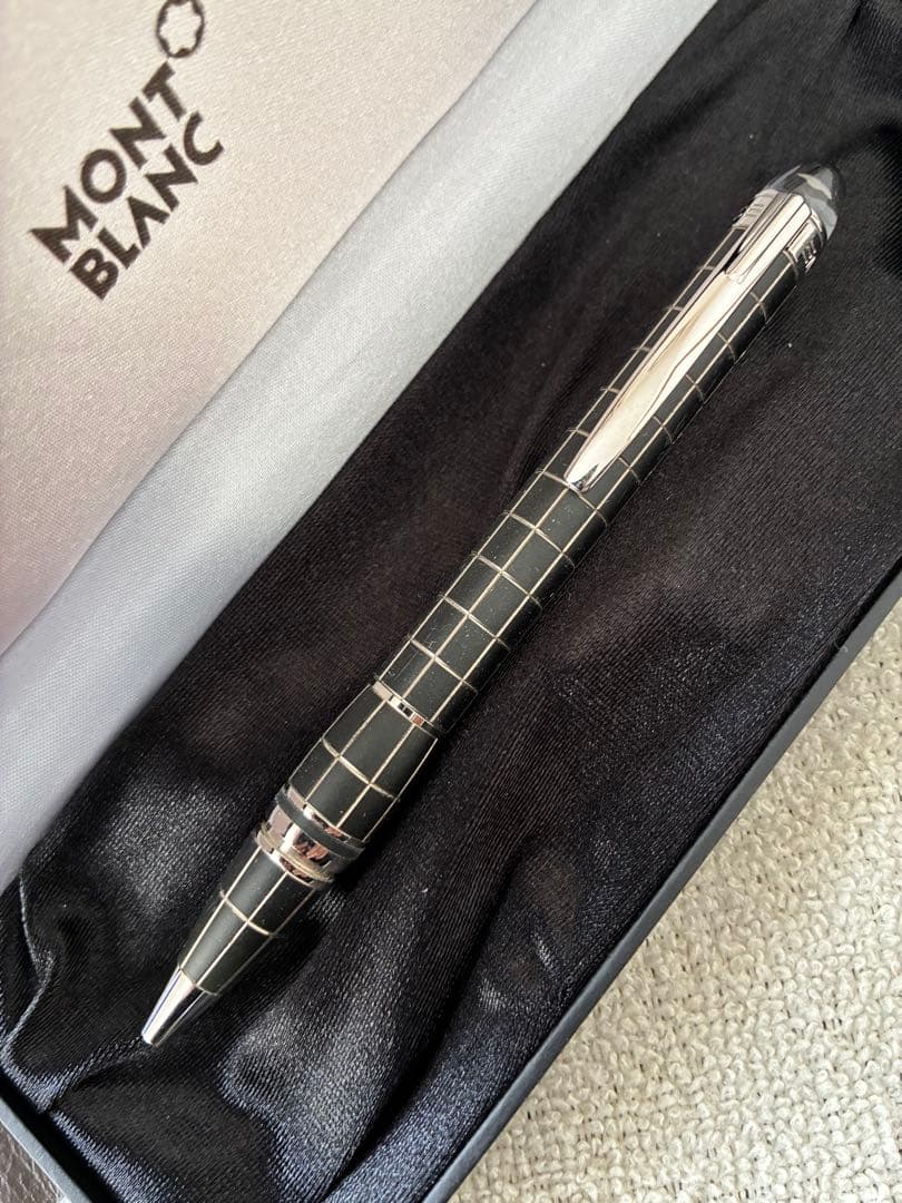 ◾️モンブラン◾️スターウォーカー ボールペン◾️メタルラバー◾️化粧箱、サービスガイド